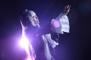 Rating: Safe Score: 0 Tags: 1girl blue_dress dark dress hat lips long_hair long_sleeves profile ribbon solo suigintou User: admin