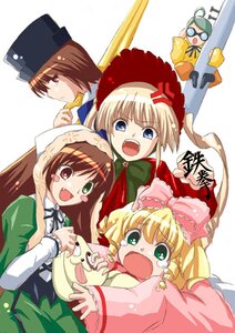 Rating: Safe Score: 0 Tags: 5girls :d ahoge anger_vein angry blonde_hair blue_eyes bonnet bow bowtie brown_hair clenched_hands commentary_request crying dress drill_hair goggles green_dress green_eyes hat head_scarf heterochromia hina_ichigo image kanaria kunkun long_hair long_sleeves multiple multiple_girls open_mouth pink_bow red_eyes rozen_maiden scissors shinku short_hair siblings sidelocks simple_background sisters souseiseki suiseiseki sukoburu80 tagme tears top_hat twins twintails very_long_hair white_background User: admin
