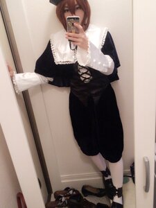Rating: Safe Score: 0 Tags: bangs brown_hair cellphone dress green_eyes holding holding_phone long_sleeves mirror multiple_girls phone photo solo souseiseki standing User: admin