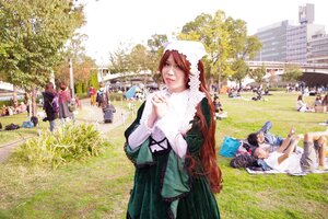 Rating: Safe Score: 0 Tags: brown_hair building dress grass long_hair multiple_boys multiple_girls outdoors solo suiseiseki tree User: admin