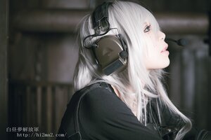 Rating: Safe Score: 0 Tags: 1girl artist_name bangs blurry blurry_background depth_of_field headphones headset lips long_hair profile sailor_collar school_uniform serafuku solo suigintou watermark web_address white_hair User: admin