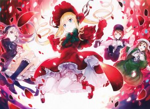 Rating: Safe Score: 0 Tags: 4girls auto_tagged blonde_hair blue_eyes bonnet bow brown_hair dress flower hat heterochromia image long_hair long_sleeves looking_at_viewer multiple multiple_girls petals purple_eyes red_dress red_eyes rose_petals shinku silver_hair smile suigintou tagme twintails wings User: admin