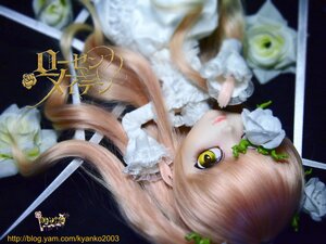 Rating: Safe Score: 0 Tags: 1girl artist_name auto_tagged bangs blurry blurry_background blurry_foreground depth_of_field doll dress flower frills hair_ornament kirakishou long_hair long_sleeves looking_at_viewer rose solo twintails white_flower white_rose yellow_eyes User: admin