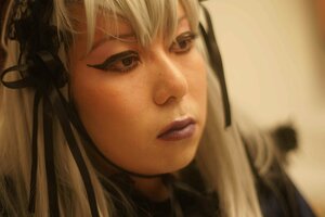 Rating: Safe Score: 0 Tags: 1girl bangs blonde_hair close-up eyebrows face lips nose portrait realistic solo suigintou User: admin