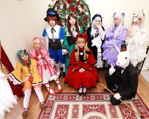 Rating: Safe Score: 0 Tags: 6+girls blonde_hair blurry brown_hair depth_of_field dress green_hair hat hina_ichigo kanaria long_hair long_sleeves multiple_cosplay multiple_girls photo shinku short_hair souseiseki suigintou suiseiseki tagme User: admin