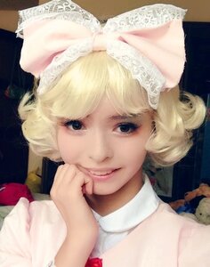 Rating: Safe Score: 0 Tags: 1girl bangs blonde_hair blue_eyes hat hinaichigo lips looking_at_viewer portrait solo sweater upper_body User: admin
