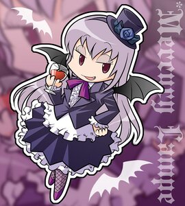 Rating: Safe Score: 0 Tags: 1girl chibi dress fang fishnet_legwear fishnets hat image lolita_fashion long_hair mini_hat solo suigintou top_hat wings zoom_layer User: admin