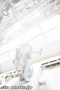 Rating: Safe Score: 0 Tags: 1girl barefoot bird blurry building closed_eyes day depth_of_field dress kirakishou musical_note solo white_dress white_hair white_theme User: admin