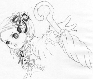 Rating: Safe Score: 0 Tags: 1girl auto_tagged drill_hair flower greyscale image kanaria long_hair looking_at_viewer monochrome open_mouth ribbon rose solo traditional_media twin_drills upper_body User: admin