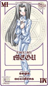 Rating: Safe Score: 0 Tags: 1girl bangs black_hair blush card_(medium) character_name human image kakizaki_megu long_hair long_sleeves looking_at_viewer pants shirt solo standing text_focus User: admin