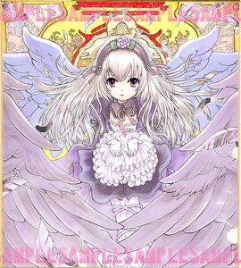 Rating: Safe Score: 0 Tags: 1girl bad_id bad_pixiv_id blush dress feathers flower frills gloves hairband image long_hair long_sleeves looking_at_viewer photoshop_(medium) red_eyes ribbon rose rozen_maiden sakurai_tamako sample shikishi silver_hair solo suigintou traditional_media very_long_hair watercolor_(medium) wings User: admin