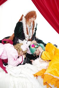 Rating: Safe Score: 0 Tags: 3girls blonde_hair closed_eyes curtains dress flower frills hair_flower hair_ornament long_hair long_sleeves lying multiple_cosplay multiple_girls one_eye_closed pillow short_hair sleeping tagme User: admin