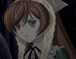 Rating: Safe Score: 0 Tags: 1girl black_ribbon brown_hair bug green_eyes head_scarf heterochromia image insect long_hair red_eyes ribbon solo suiseiseki tattoo User: admin