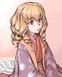 Rating: Safe Score: 0 Tags: 1girl :p blonde_hair blush drill_hair eyebrows_visible_through_hair green_eyes hina_ichigo hinaichigo image japanese_clothes kimono long_hair looking_at_viewer meiji_schoolgirl_uniform older ringlets rozen_maiden solo tongue tongue_out tsuda_nanafushi twin_drills upper_body User: admin