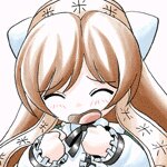 Rating: Safe Score: 0 Tags: brown_hair image long_hair long_sleeves mosaic_censoring multiple_girls school_uniform silver_hair solo suiseiseki User: admin