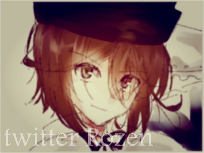 1girl bangs blurry blurry_background blurry_foreground character_name depth_of_field eyebrows_visible_through_hair hat image k long_hair looking_at_viewer smile solo souseiseki
