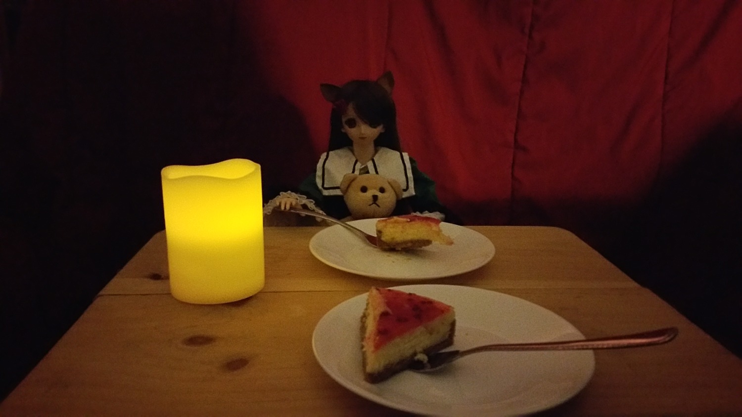 doll food indoors no_humans solo suiseiseki