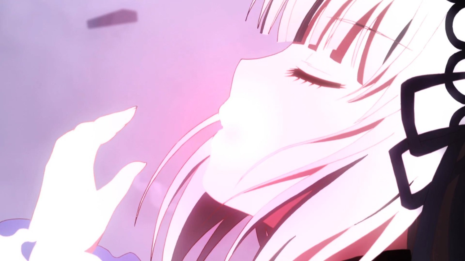 1girl closed_eyes hair_ribbon image profile ribbon solo suigintou