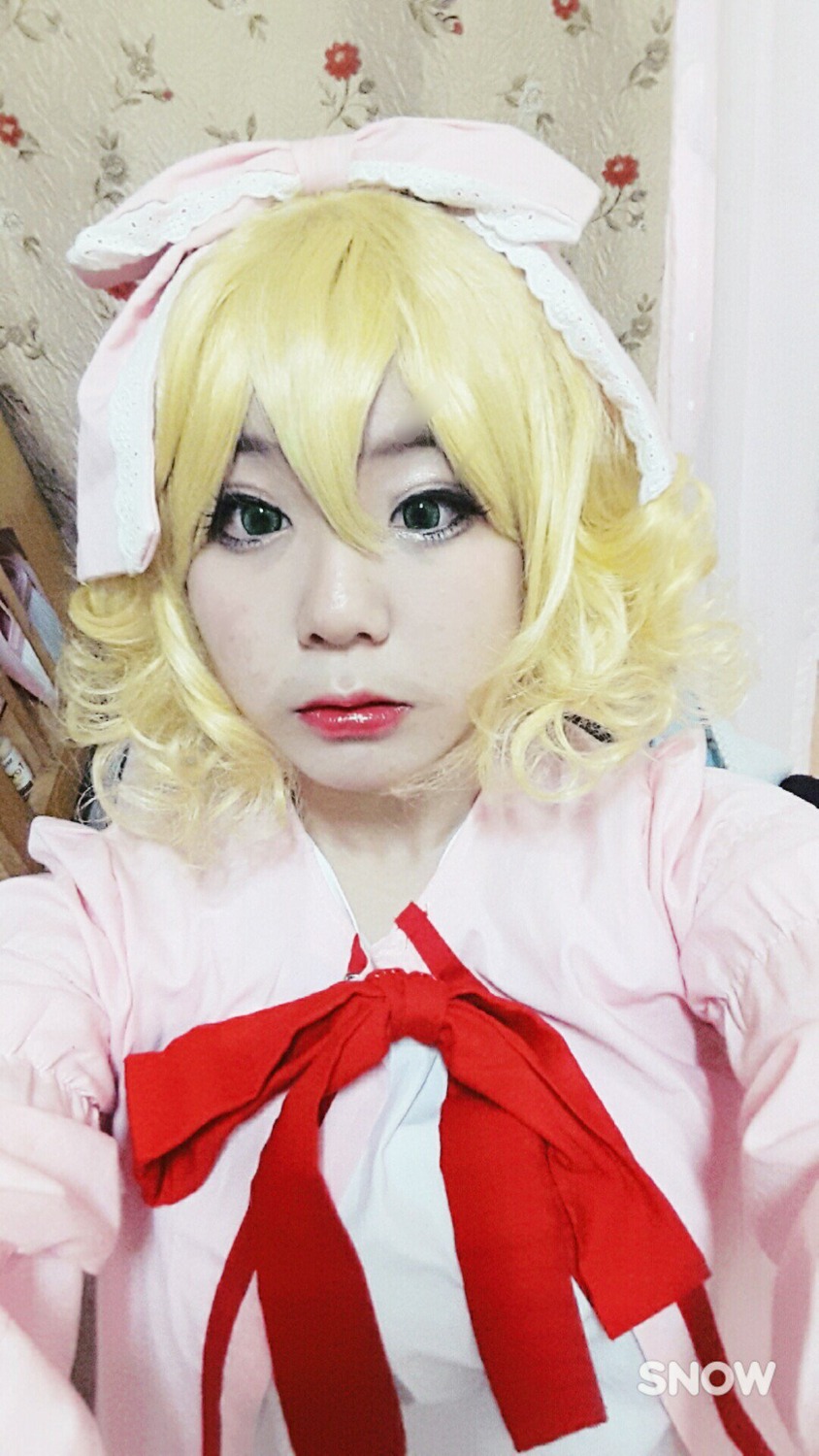 1girl blonde_hair hair_between_eyes hat hinaichigo lips photo realistic ribbon solo