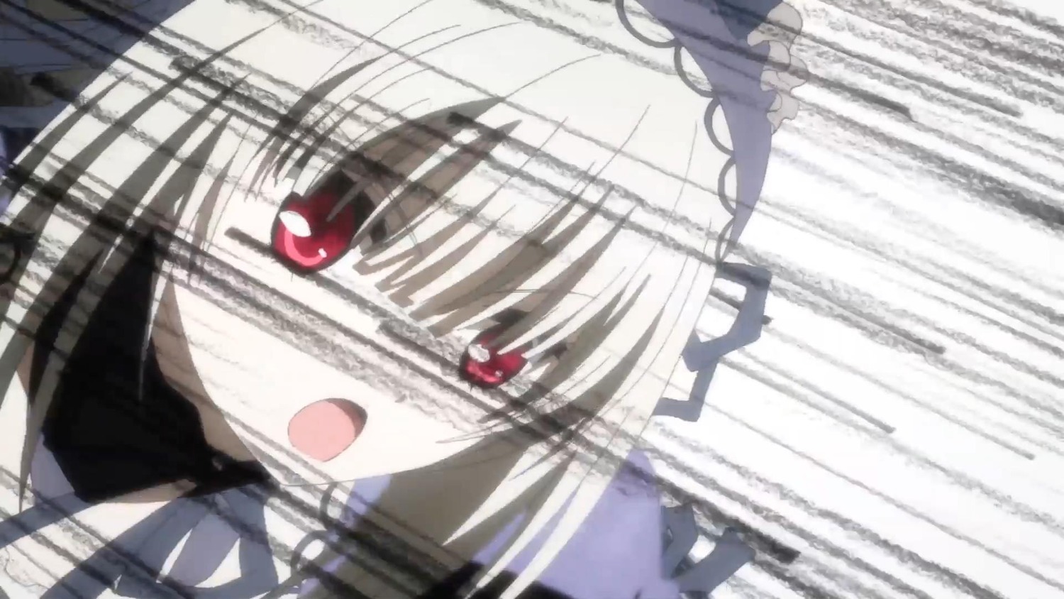 1girl :o close-up frills image looking_at_viewer open_mouth red_eyes ribbon solo suigintou