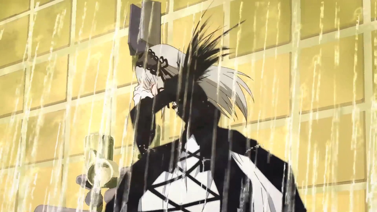 1girl black_dress dress holding image indoors long_hair long_sleeves solo standing suigintou