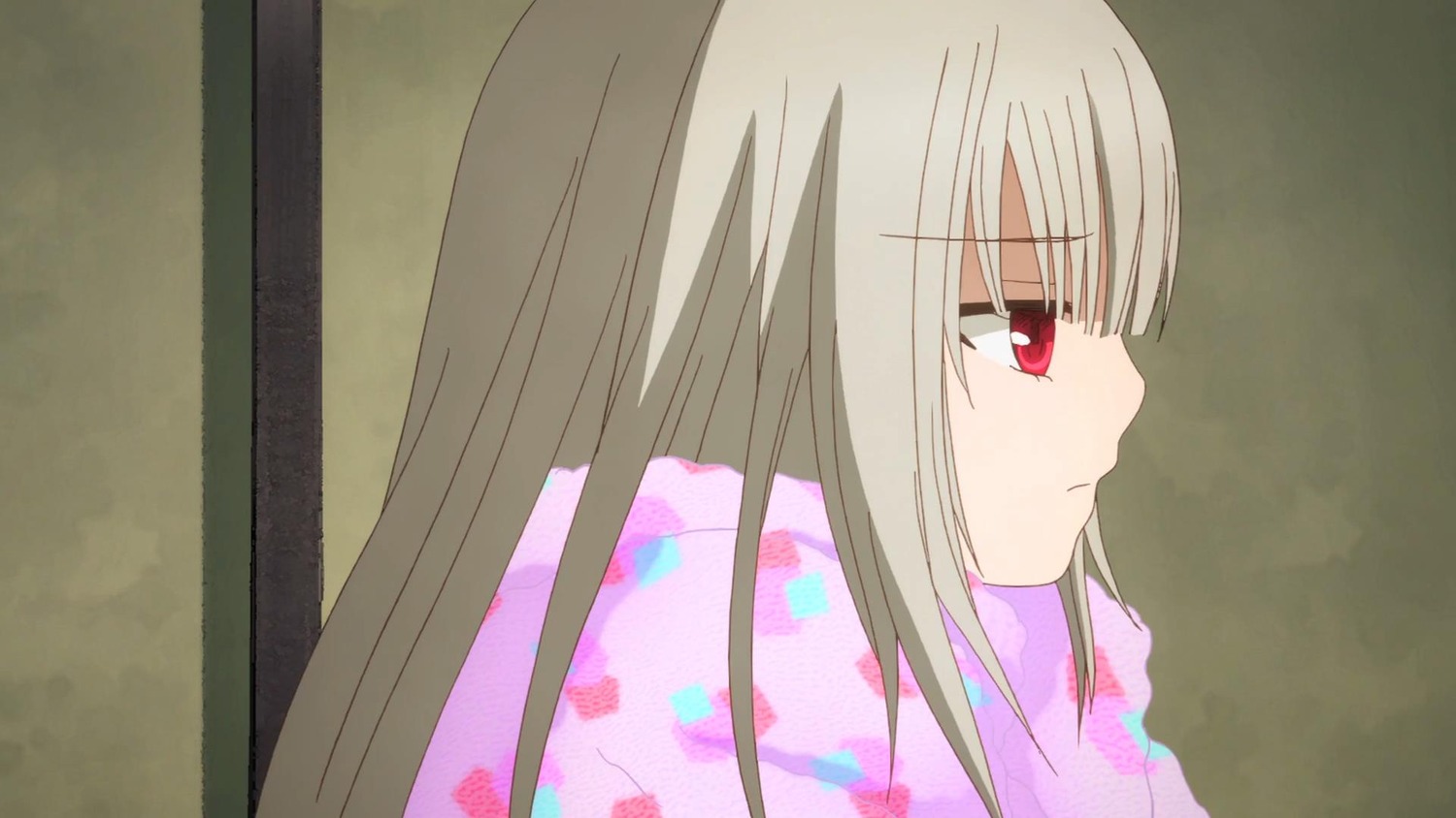 1girl bangs closed_mouth eyebrows_visible_through_hair from_side image japanese_clothes kimono long_hair profile red_eyes solo suigintou