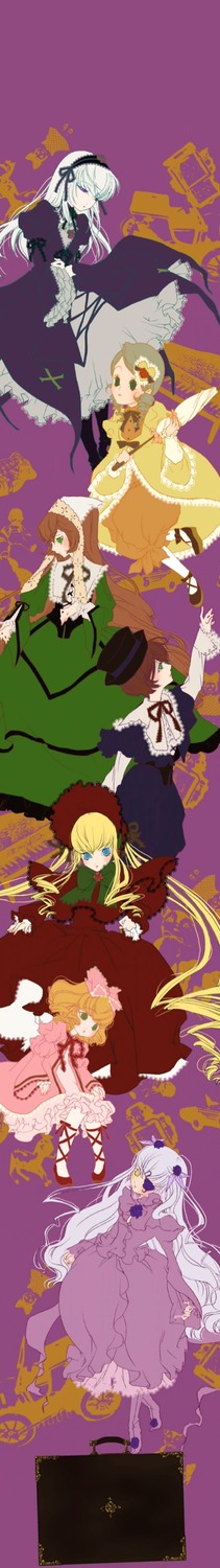 6+boys 6+girls absurdres barasuishou black_hair blonde_hair blue_eyes brown_hair dress flower formal gloves hat highres hina_ichigo image kanaria long_hair multiple multiple_boys multiple_girls red_hair rozen_maiden shinku short_hair siblings sisters souseiseki suigintou suiseiseki suit tagme tall_image twins white_hair