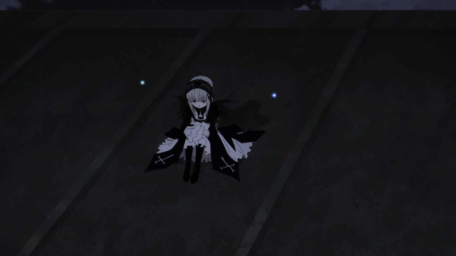 1girl dress image nun solo suigintou